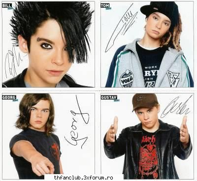 Poze+autografe....... - am si eu o poza srry daca am mai poos-o - .::Tokio Hotel::.
